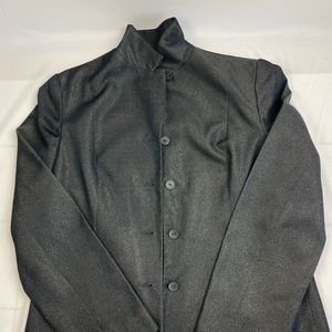 Express-Blazer. Black with sparkles . Medium(9-10). Buttons Down. With Lining.